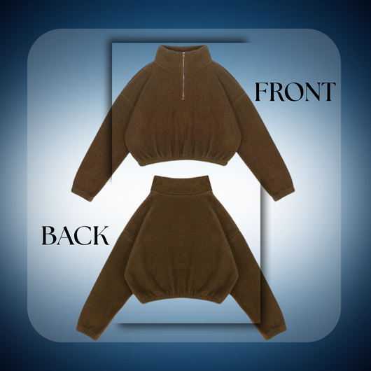 Women’s Solid Thermal Lined Tracksuit Set