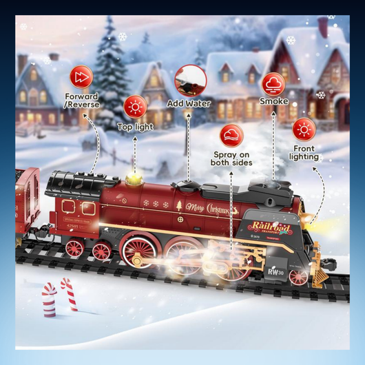 Electric Christmas Train Set