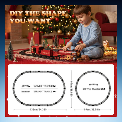 Electric Christmas Train Set