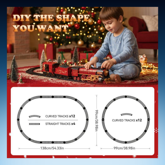 Electric Christmas Train Set