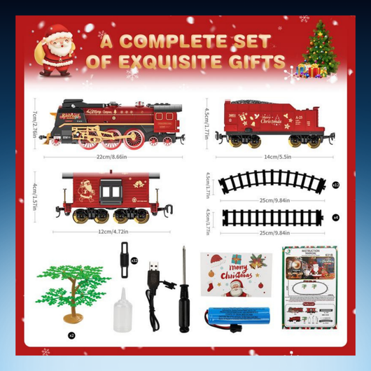 Electric Christmas Train Set