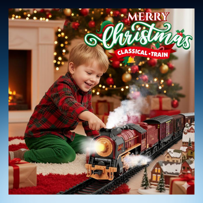 Electric Christmas Train Set