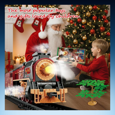 Electric Christmas Train Set