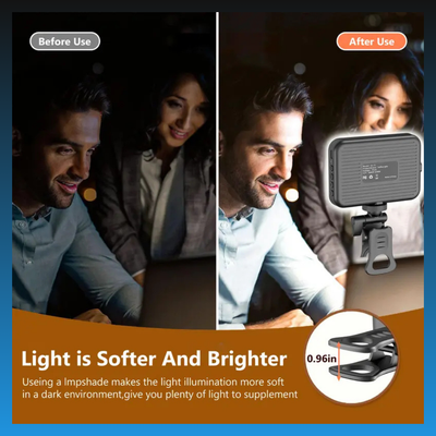 Rechargeable Clip Fill Light