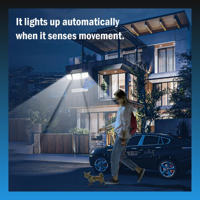 Solar Outdoor Lights with Remote