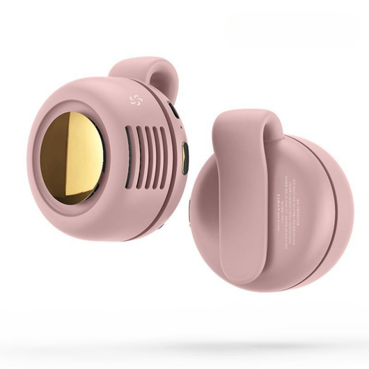 Portable Silent Collar and Waist Clip Fan