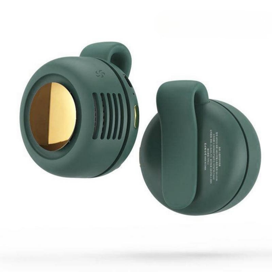 Portable Silent Collar and Waist Clip Fan