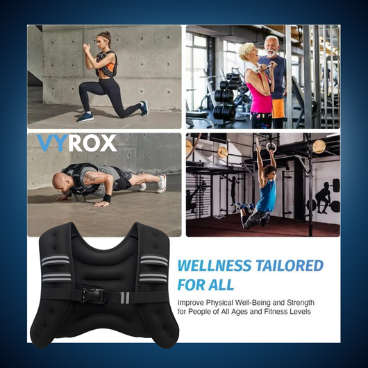 VYROX Weighted Vest – Build Strength, Burn Calories, Improve Posture