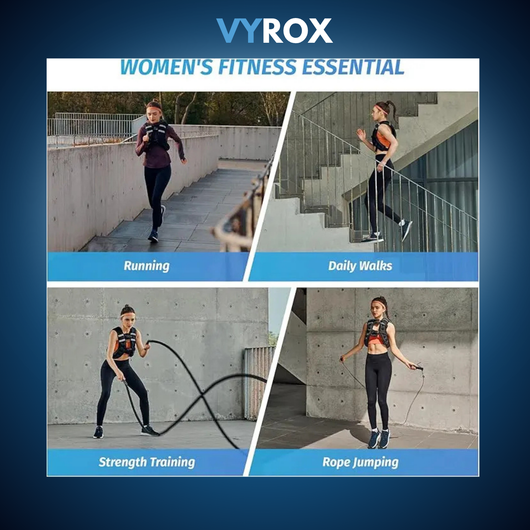 VYROX Weighted Vest – Build Strength, Burn Calories, Improve Posture
