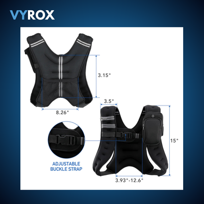 VYROX Weighted Vest – Build Strength, Burn Calories, Improve Posture