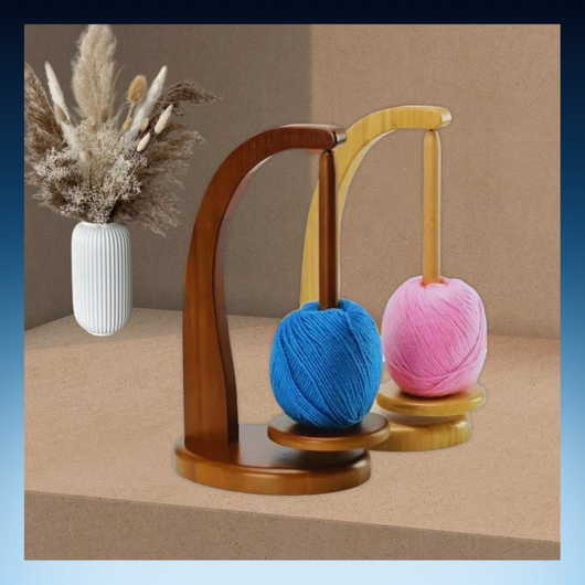 Wooden Magnetic Yarn Holder