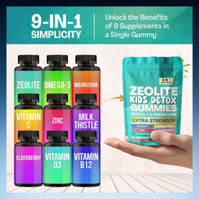 Kids 9-in-1 Detox & Nutrient Gummies