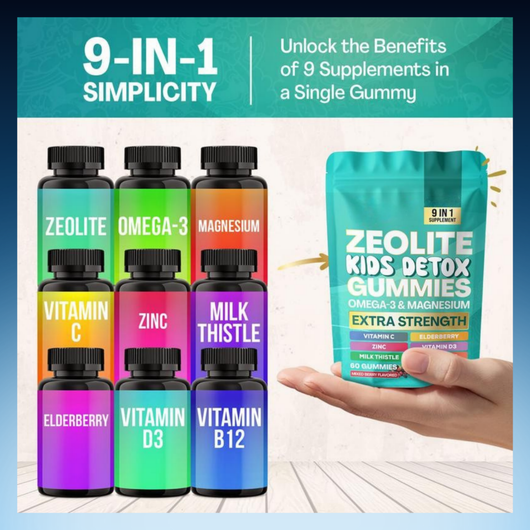 Kids 9-in-1 Detox & Nutrient Gummies