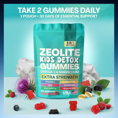 Kids 9-in-1 Detox & Nutrient Gummies