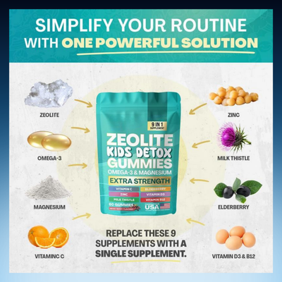 Kids 9-in-1 Detox & Nutrient Gummies