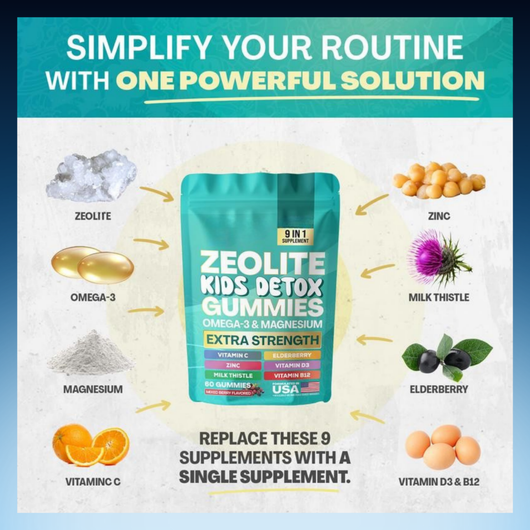 Kids 9-in-1 Detox & Nutrient Gummies